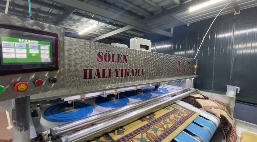 Tam Otomatik Halı Yıkama Makinesi ile Profesyonel Temizlik